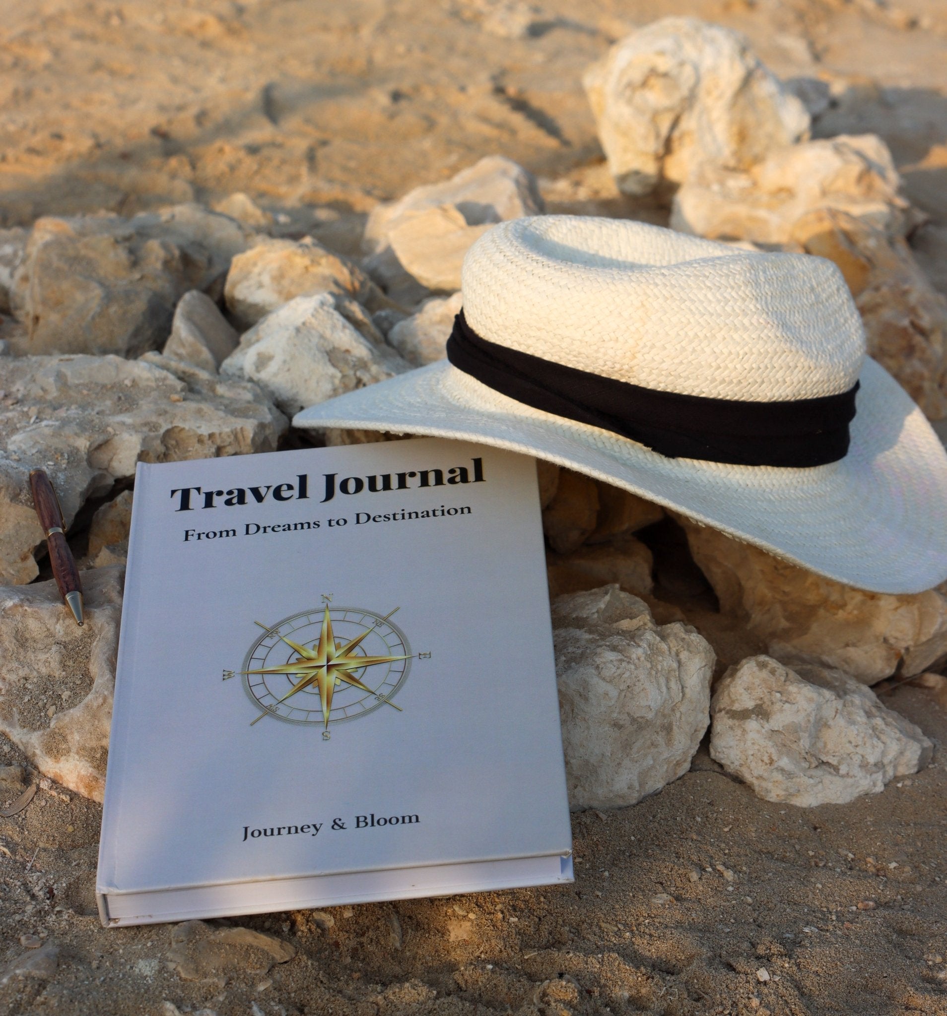 Mindful Travel Journal – Classic Light Edition by Journey & Bloom Uk