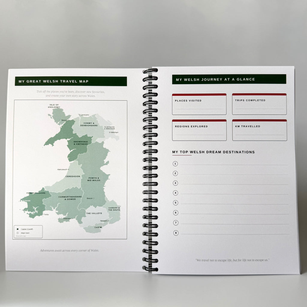 Welsh Trip Tracker | Wales Travel Planner & Adventure Journal