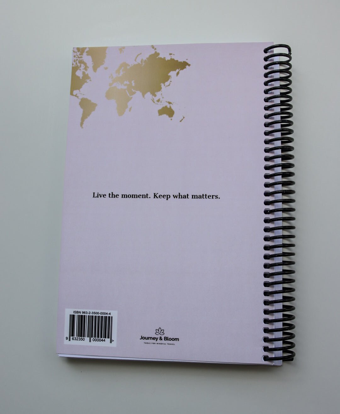 Blush Dawn Edition | Portable Travel Planner Travel Journal by Journey & Bloom UK