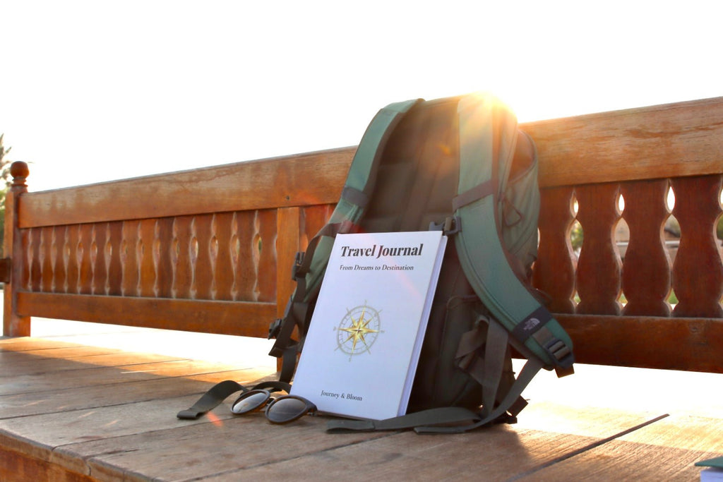 Classic Light Edition | Luxury Travel Journal (Hardback) Travel Journal by Journey & Bloom UK