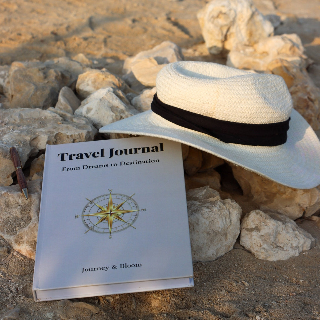 Mindful Travel Journal – Classic Light Edition by Journey & Bloom Uk