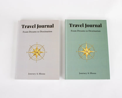 Classic Light Edition - Travel Journal Travel Journal by Journey & Bloom UK