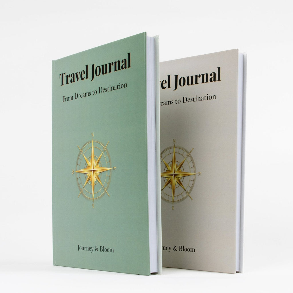 Classic Light Edition - Travel Journal Travel Journal by Journey & Bloom UK