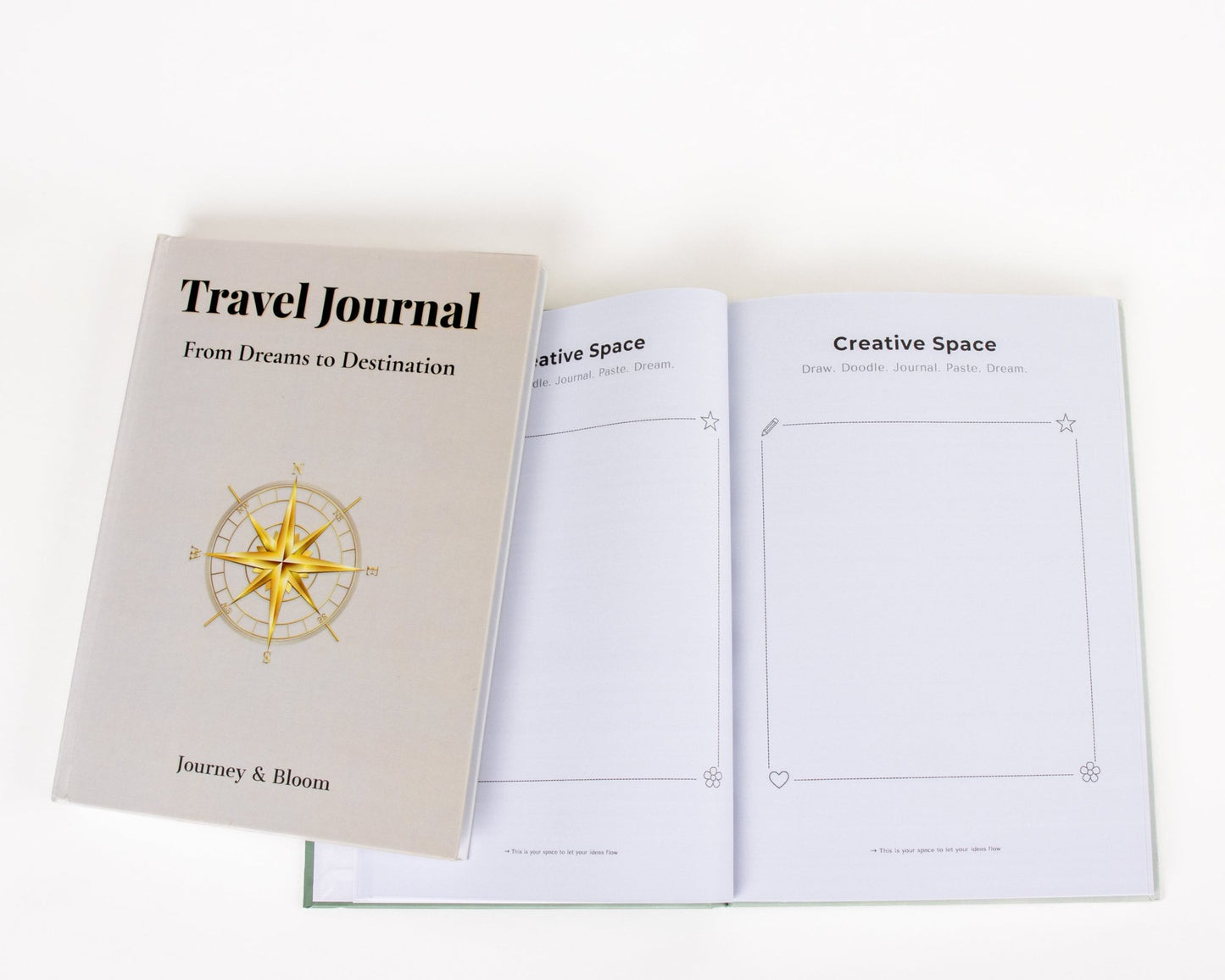 Classic Light Edition - Travel Journal Travel Journal by Journey & Bloom UK