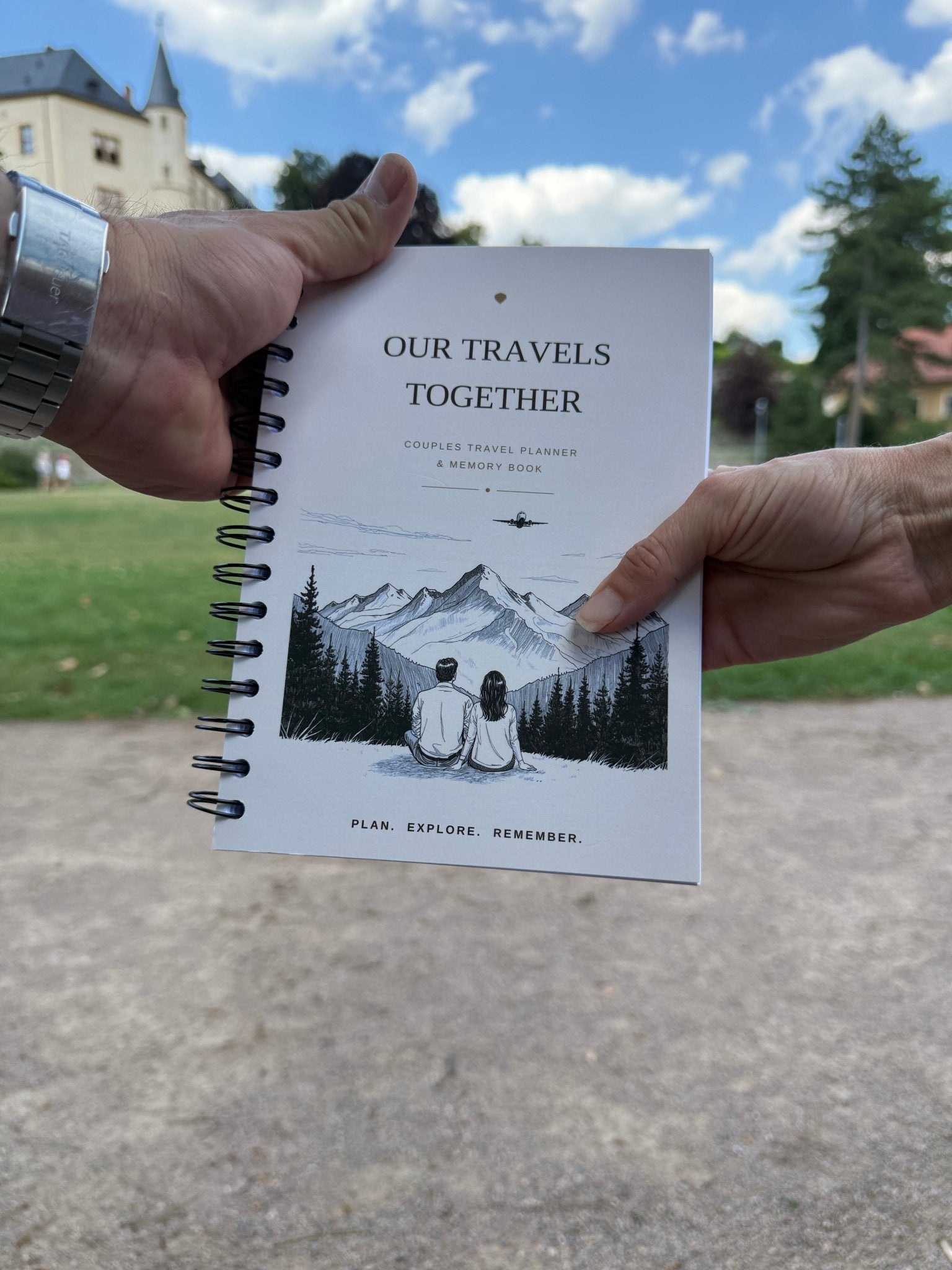 Couples Travel Journal & Planner | Our Travels Together – Journey & Bloom Travel Journal by Journey & Bloom UK