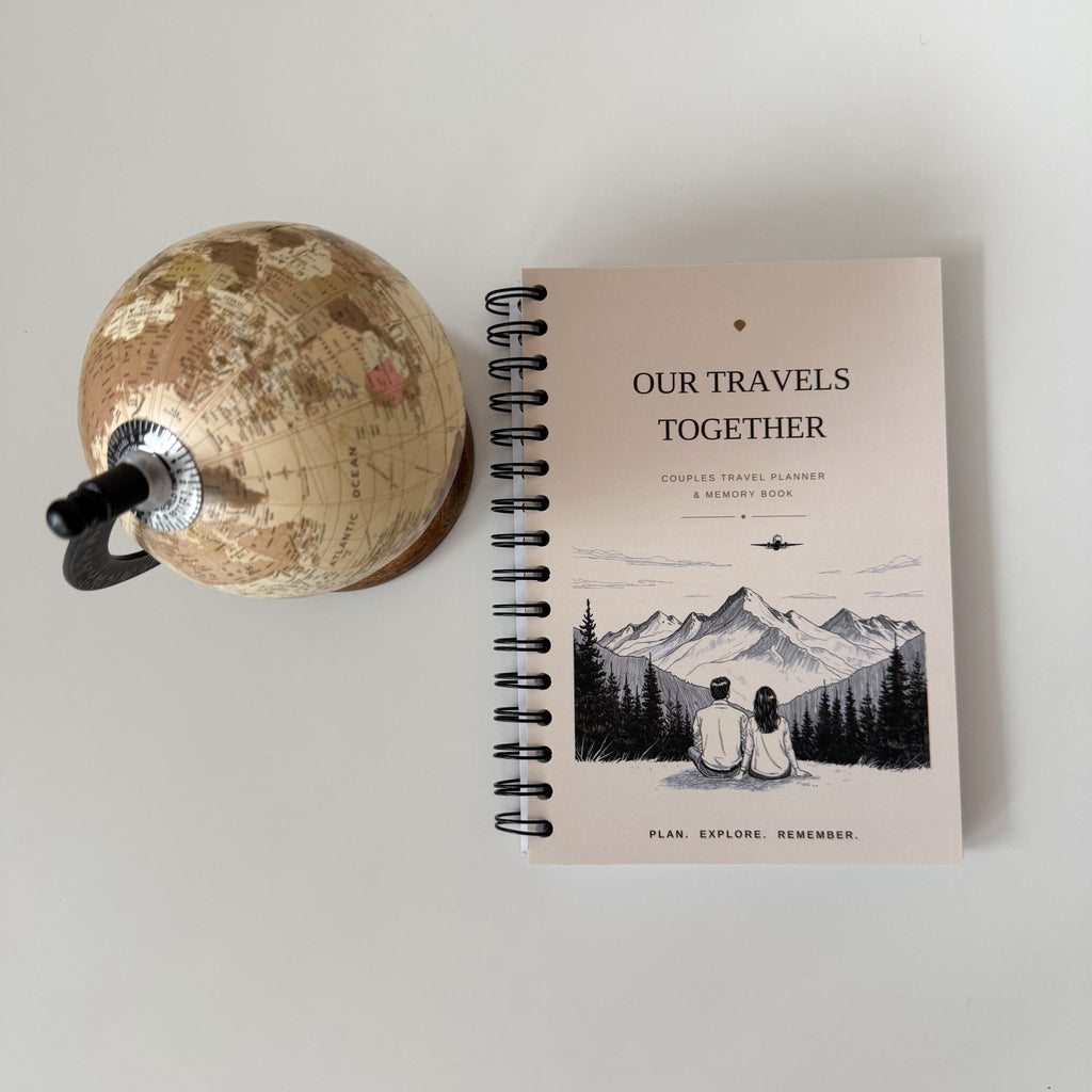 Couples Travel Journal & Planner | Our Travels Together – Journey & Bloom Travel Journal by Journey & Bloom UK
