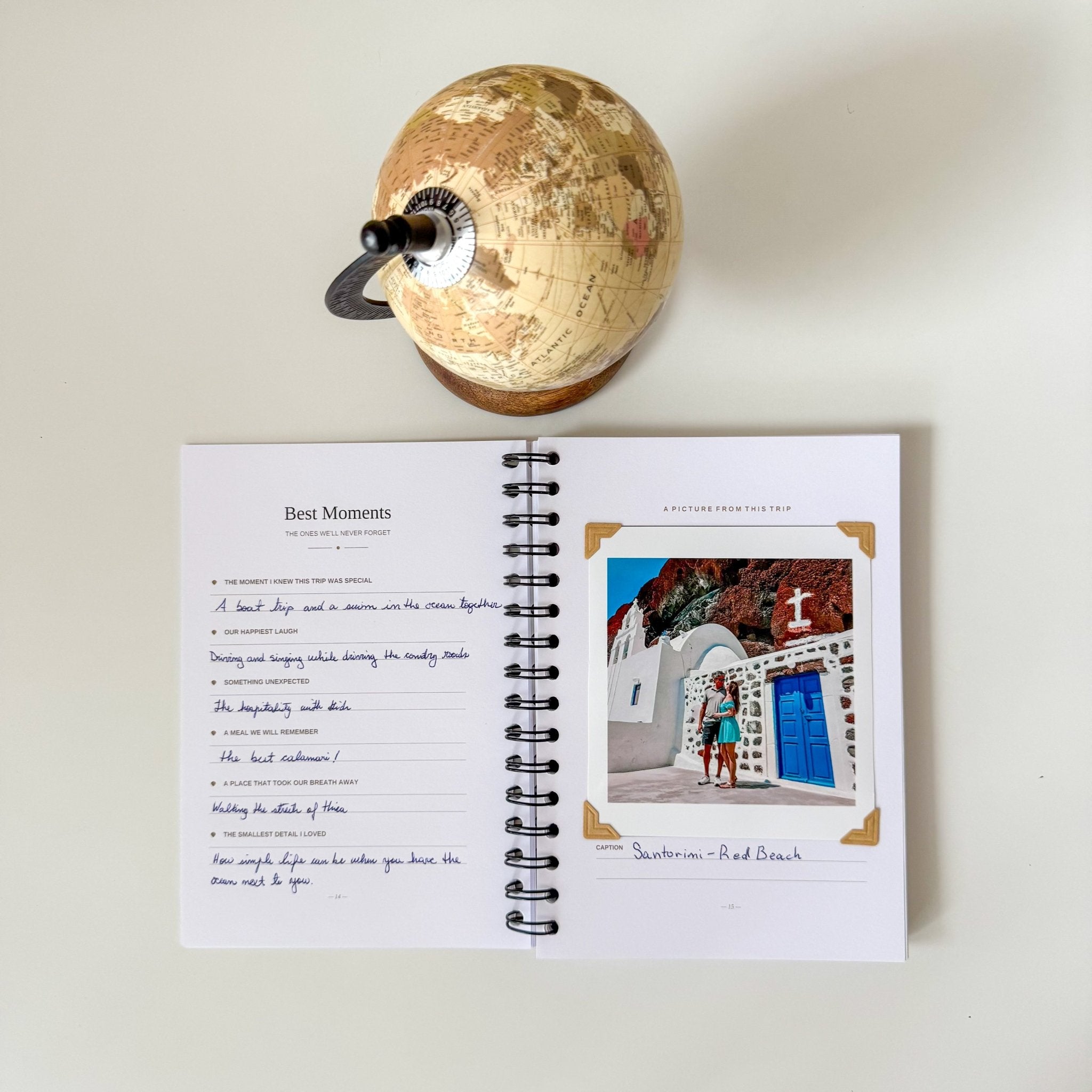 Couples Travel Journal & Planner | Our Travels Together – Journey & Bloom Travel Journal by Journey & Bloom UK
