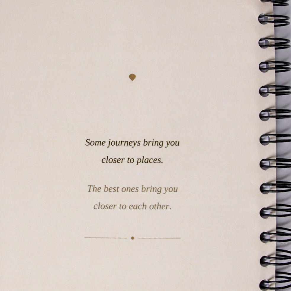 Couples Travel Journal & Planner | Our Travels Together – Journey & Bloom Travel Journal by Journey & Bloom UK