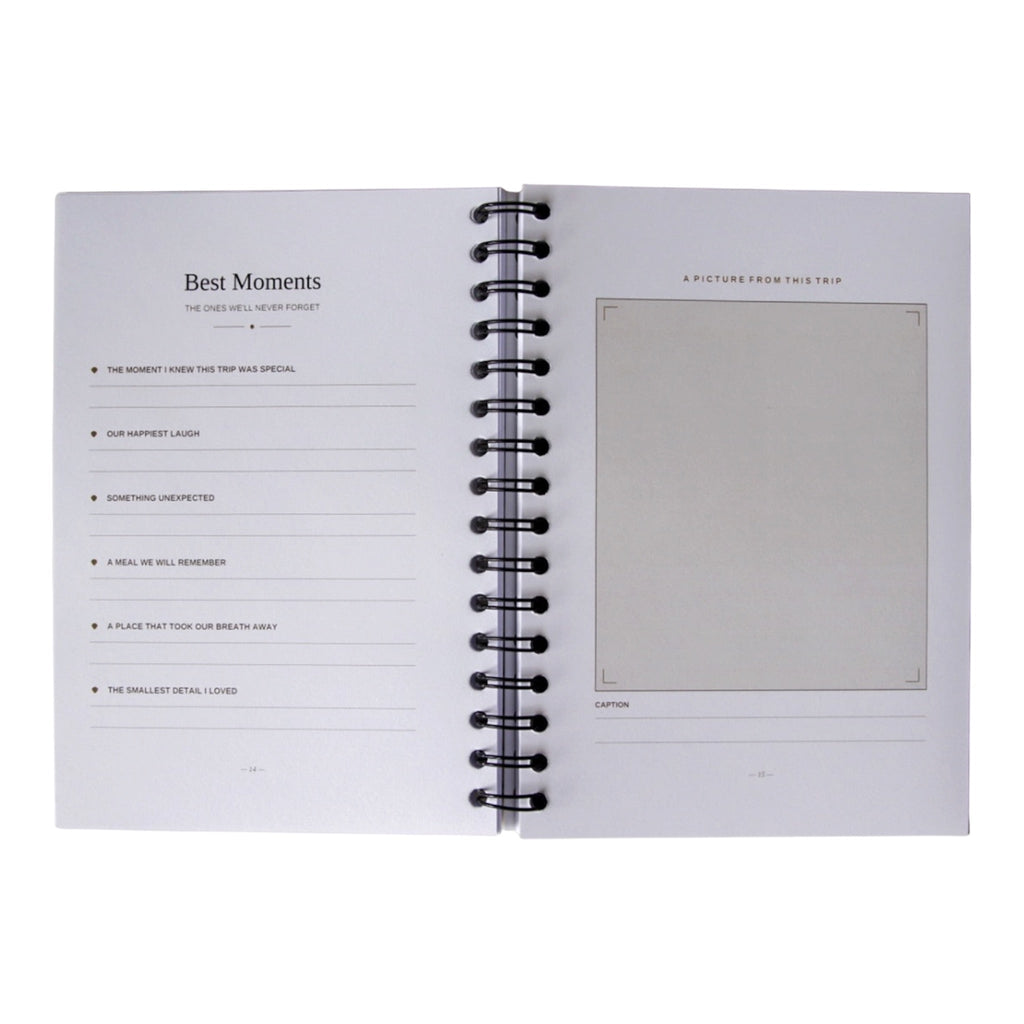Couples Travel Journal & Planner | Our Travels Together – Journey & Bloom Travel Journal by Journey & Bloom UK