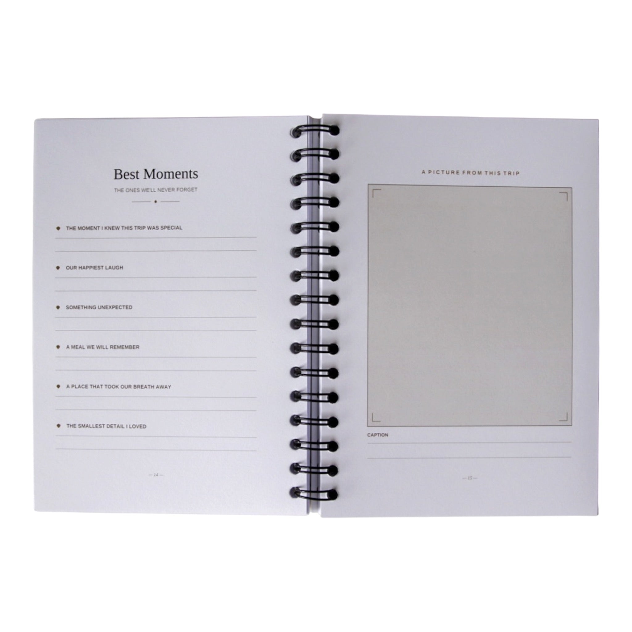 Couples Travel Journal & Planner | Our Travels Together – Journey & Bloom Travel Journal by Journey & Bloom UK