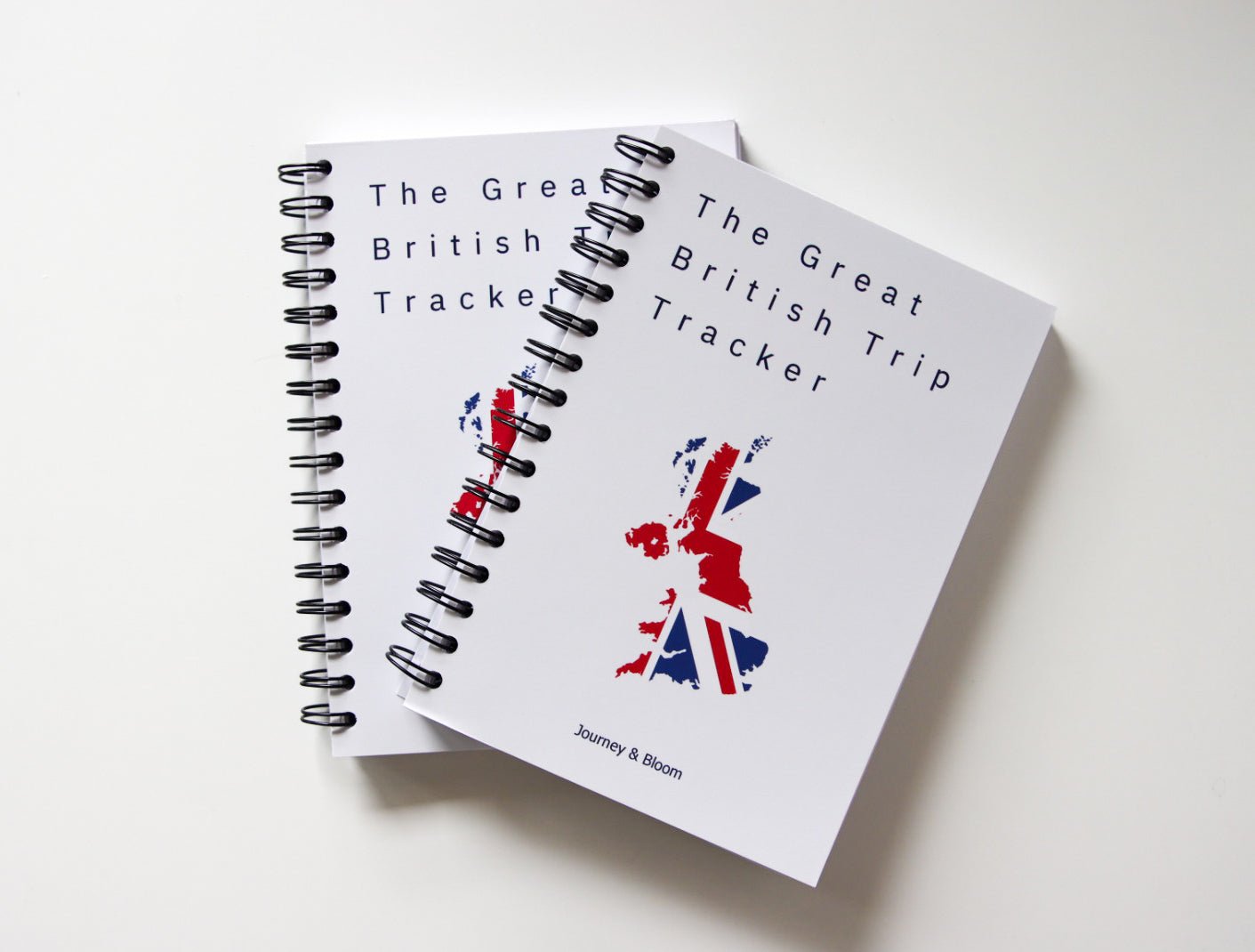 Great British Trip Tracker | UK Travel Planner Travel Journal by Journey & Bloom UK
