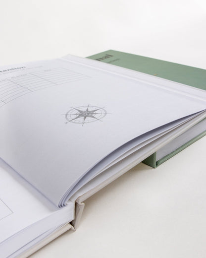 Inner Compass Edition - Travel Journal UK - Travel Journal by Journey & Bloom