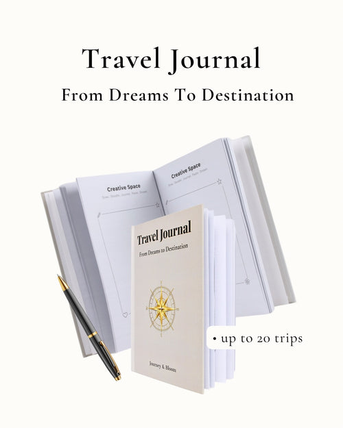Travel Journal & Couples Planner Set | Together Edition – Journey & Bloom