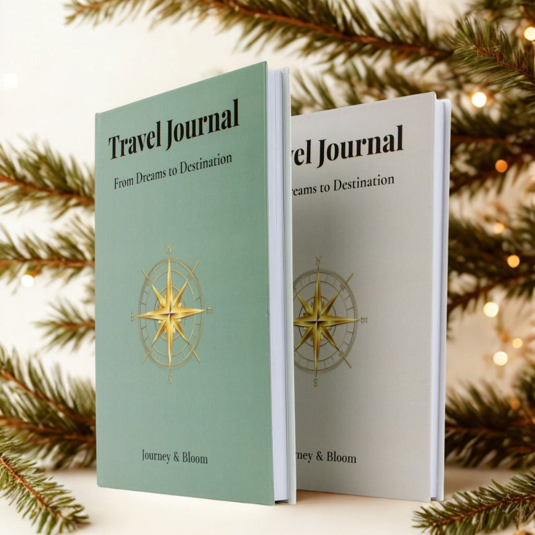 Mindful Travel Journal - Inner Compass Edition Travel Journal by Journey & Bloom UK
