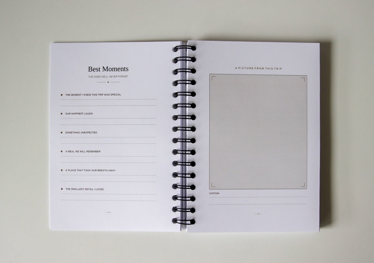 Our Travels Together | Couples Travel Planner & Memory Book Travel Journal by Journey & Bloom UK