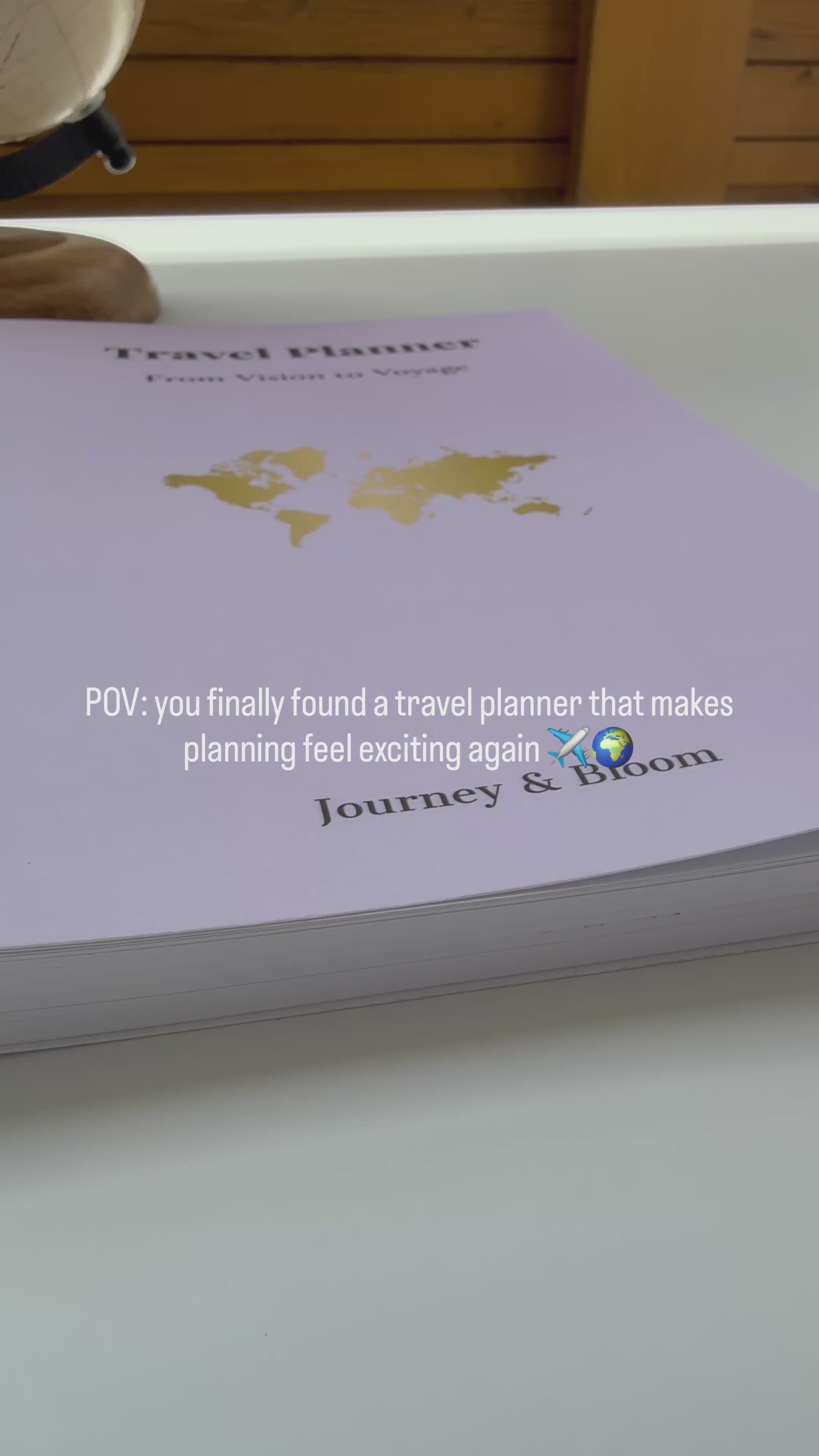 Blush Dawn Edition | Portable Travel Planner