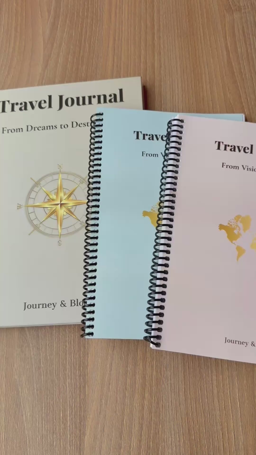 Travel Planner Book | Steel Horizon Edition – Journey & Bloom