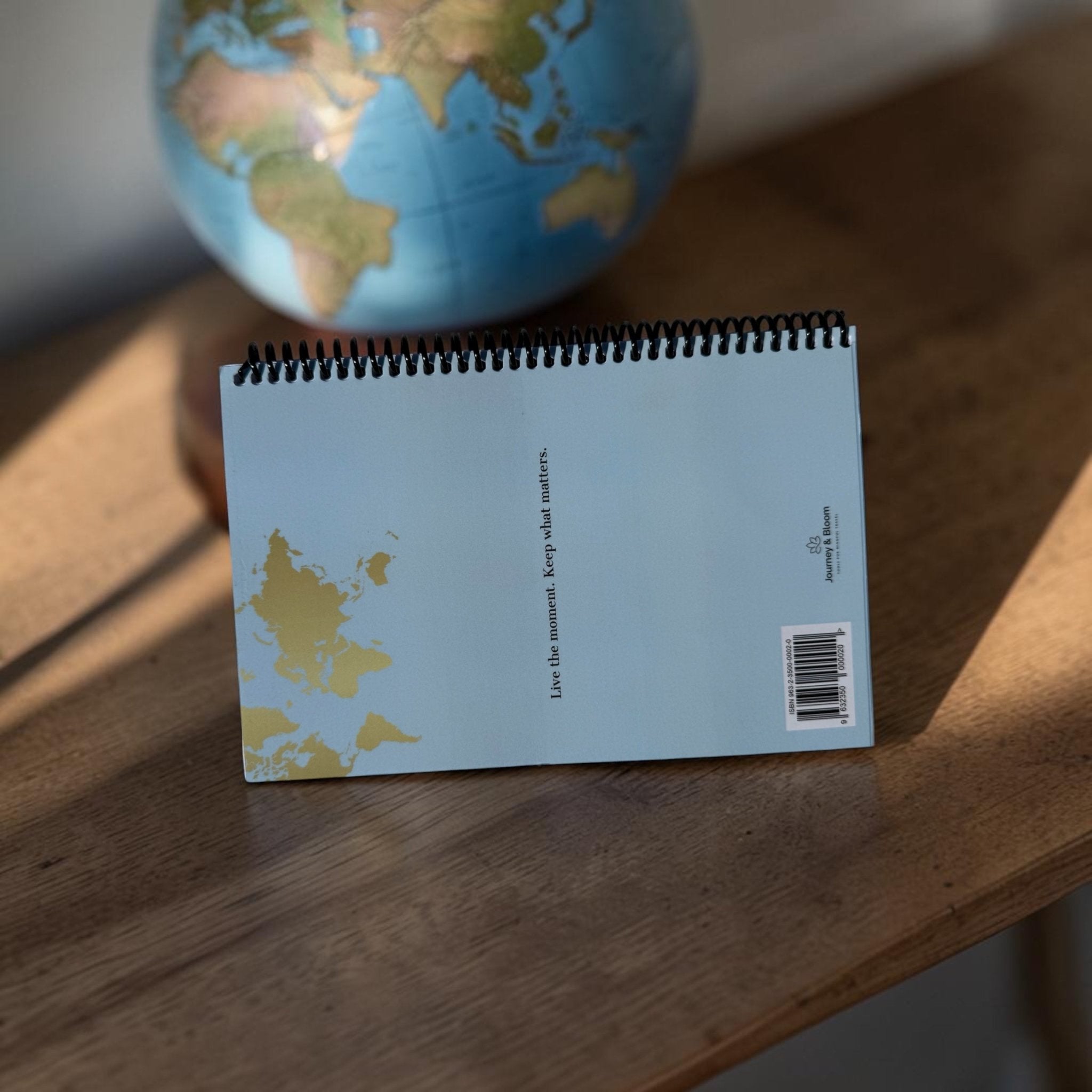Steel Horizon Edition | Portable Travel Planner Travel Journal by Journey & Bloom UK