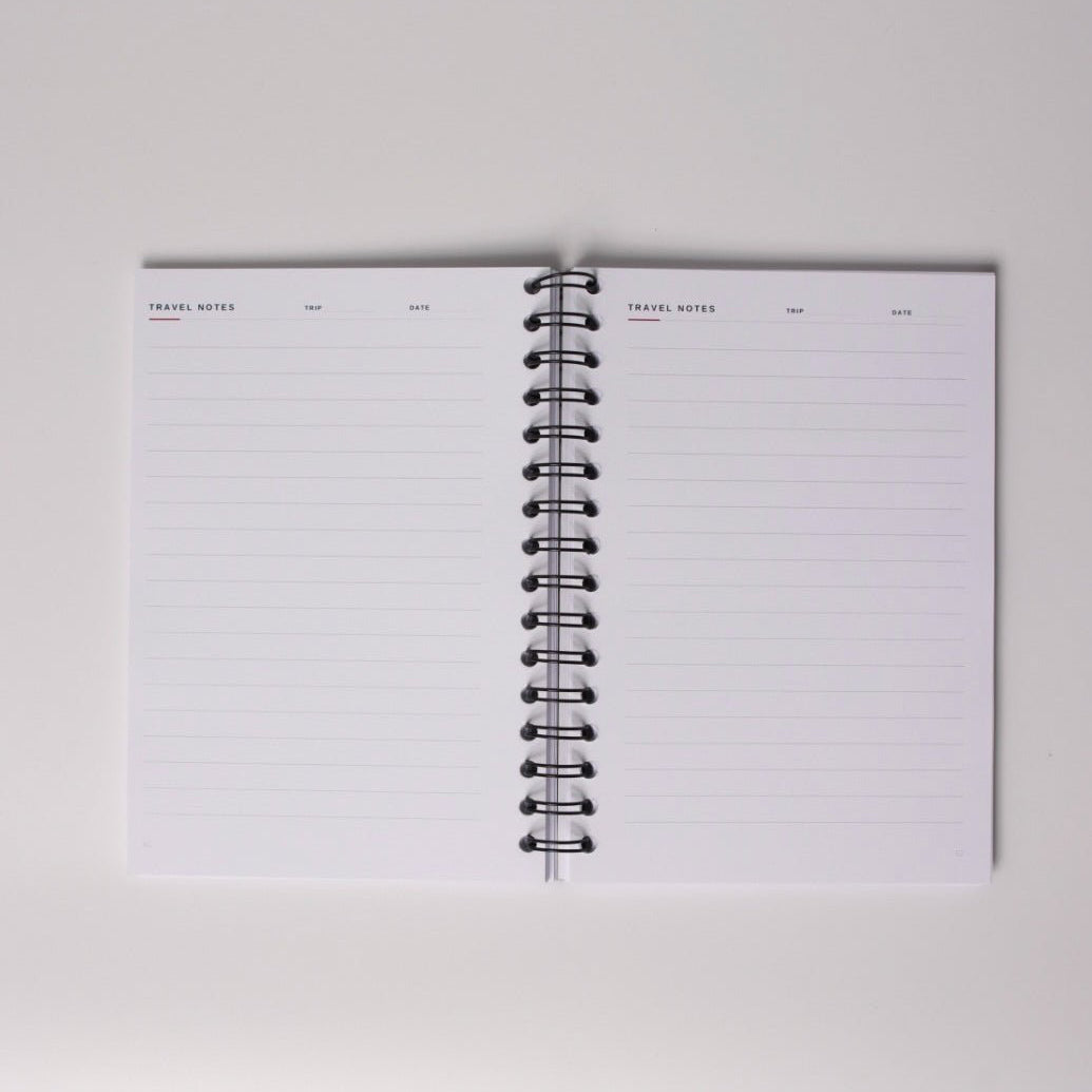 The Great British Collection | Trip Tracker + Travel Notes Set Travel Journal by Journey & Bloom UK