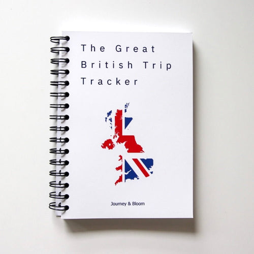 The Great British Collection | Trip Tracker + Travel Notes Set Travel Journal by Journey & Bloom UK
