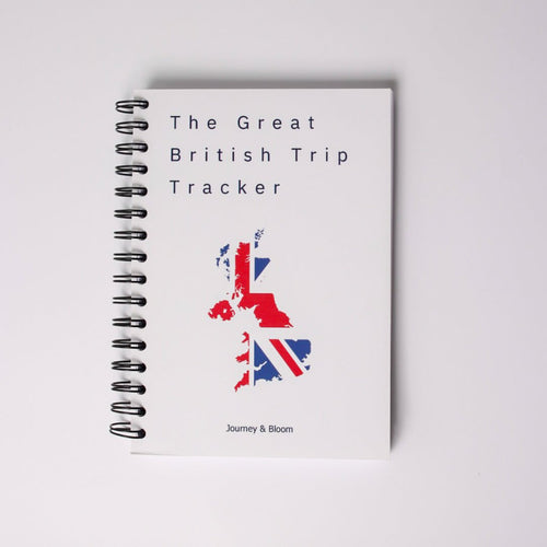 The Great British Collection | Trip Tracker + Travel Notes Set Travel Journal by Journey & Bloom UK