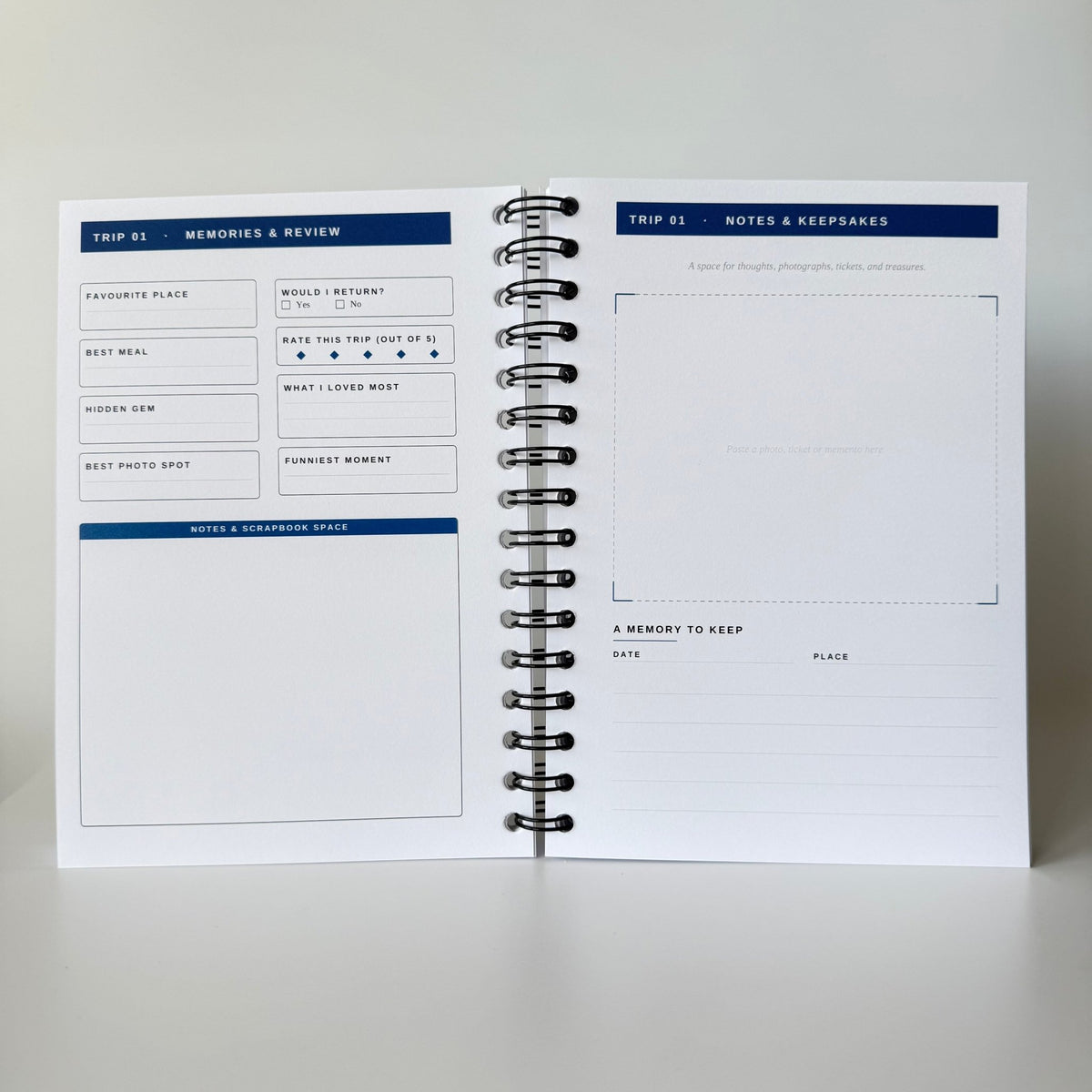 The Scottish Trip Tracker | Travel Planner & Adventure Journal Travel Journal by Journey & Bloom UK