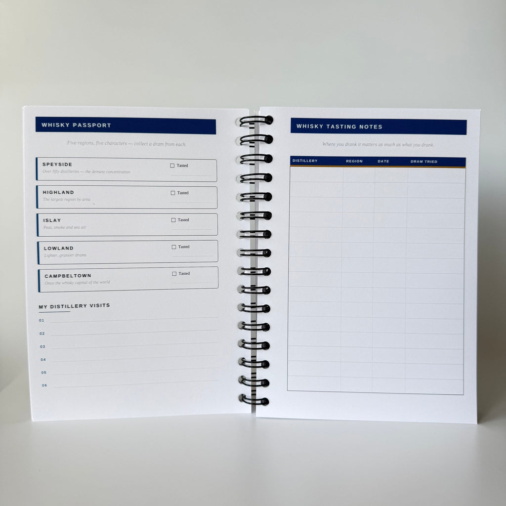 The Scottish Trip Tracker | Travel Planner & Adventure Journal Travel Journal by Journey & Bloom UK