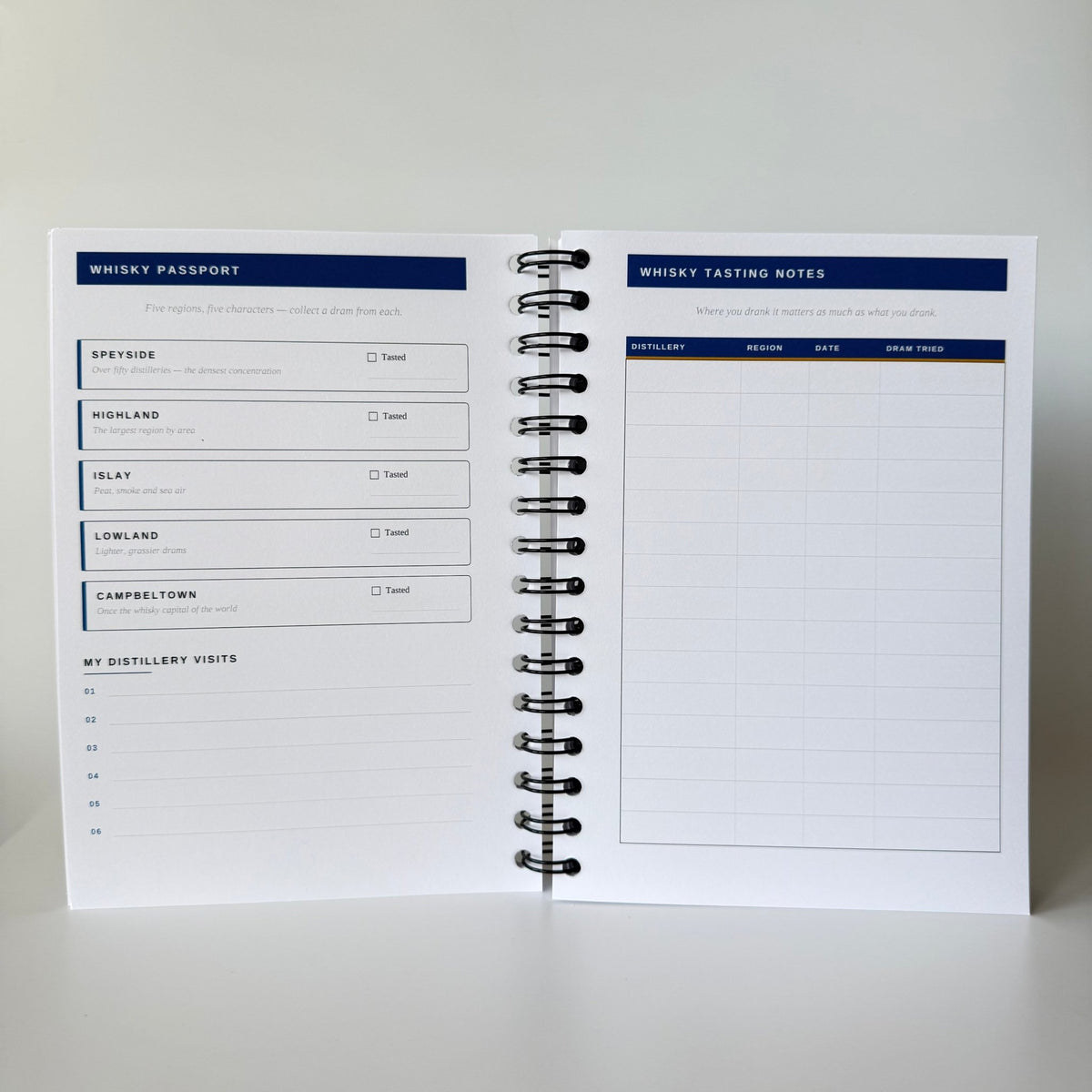 The Scottish Trip Tracker | Travel Planner & Adventure Journal Travel Journal by Journey & Bloom UK