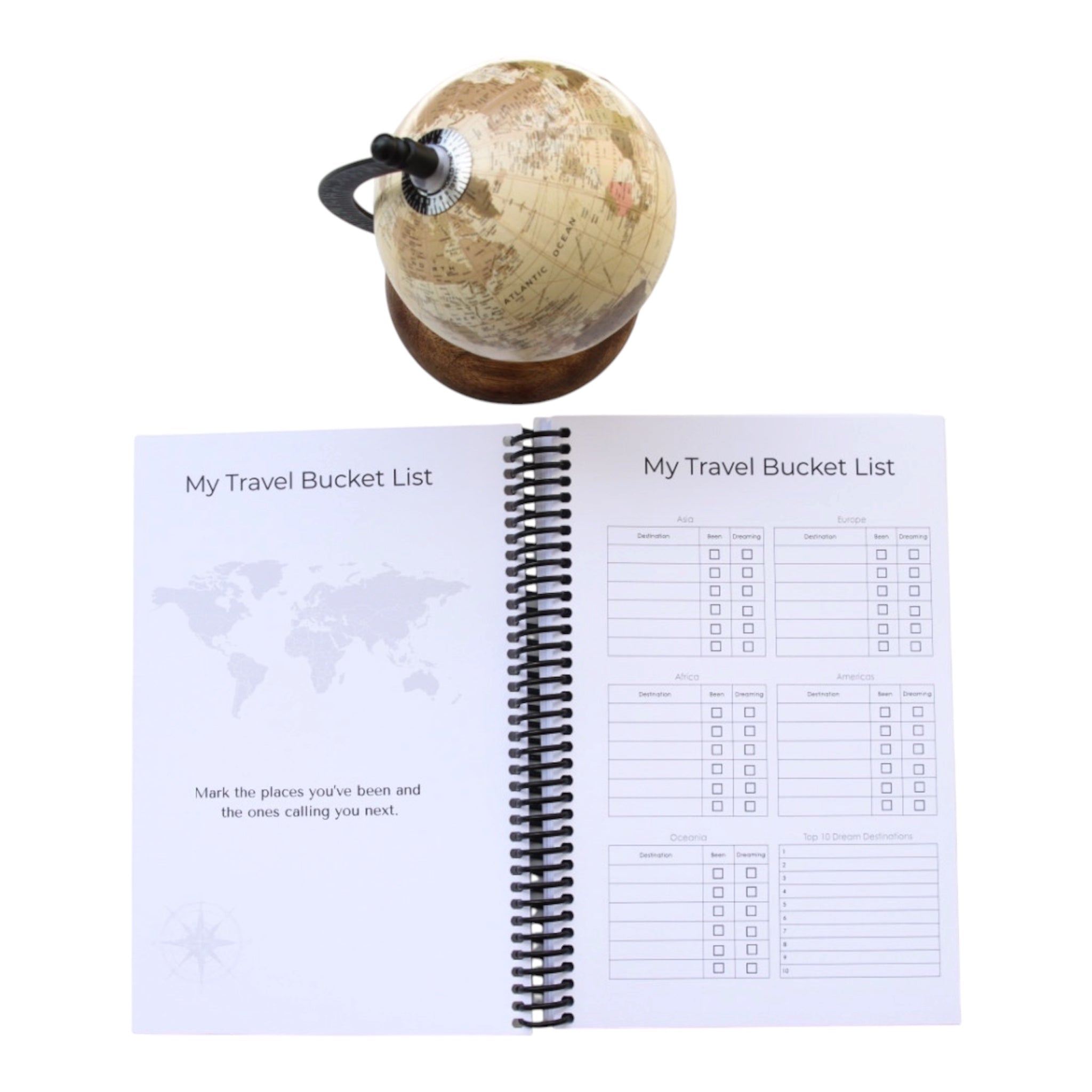 Travel Planner Book | Blush Dawn Edition – Journey & Bloom Travel Journal by Journey & Bloom UK