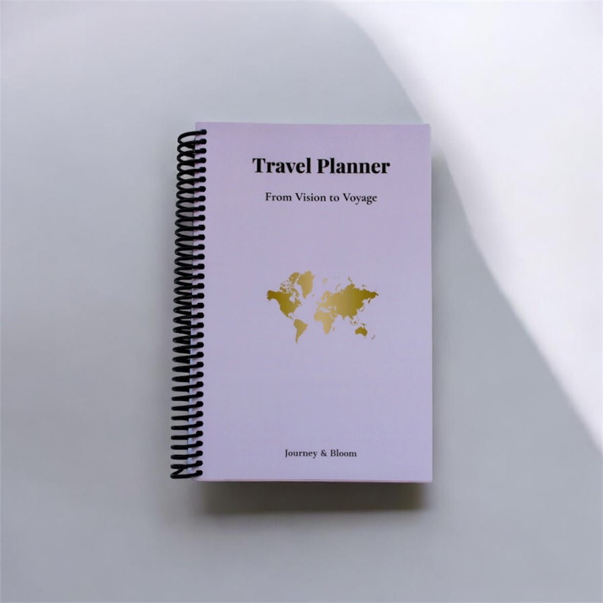 Travel Planner Book | Blush Dawn Edition – Journey & Bloom Travel Journal by Journey & Bloom UK