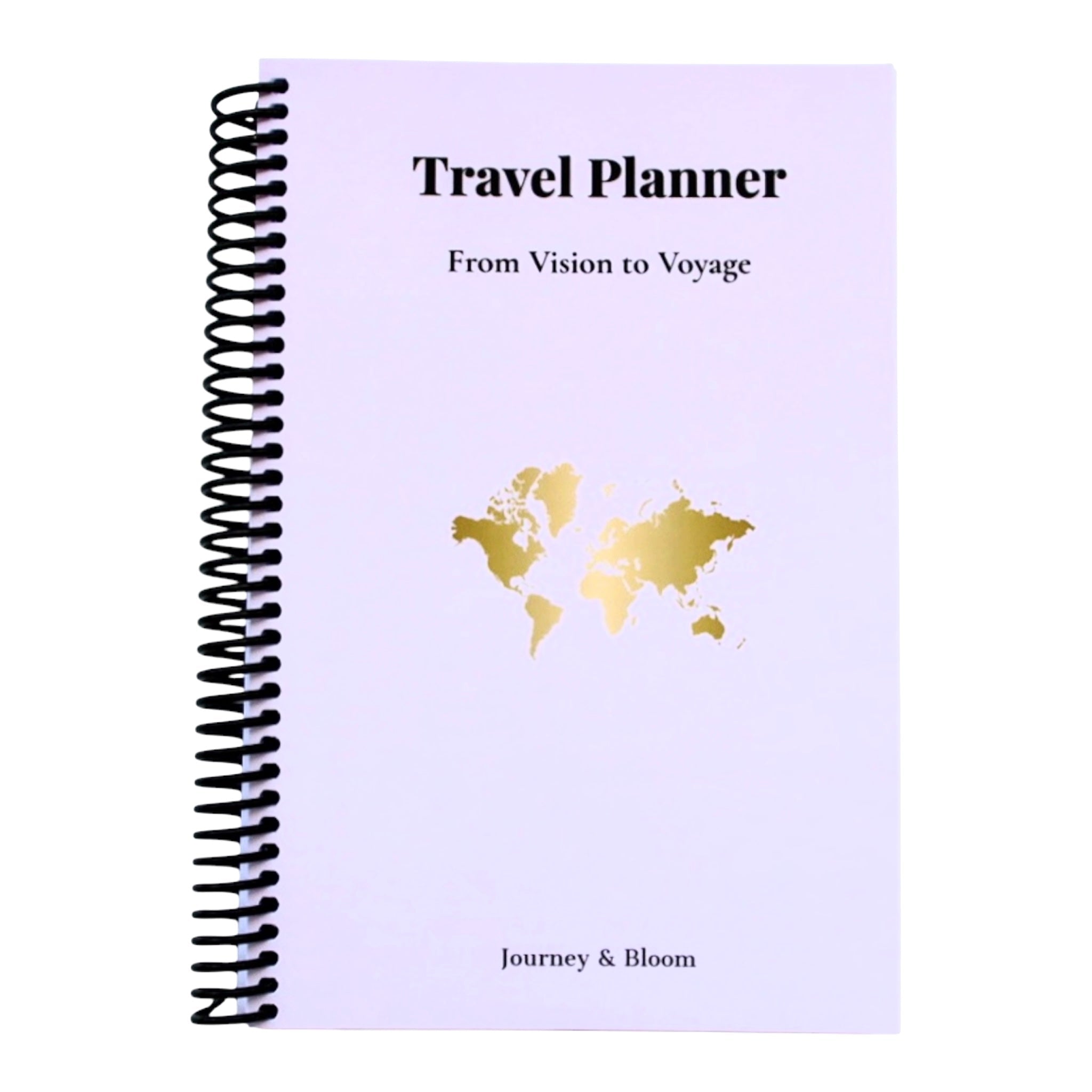 Travel Planner Book | Blush Dawn Edition – Journey & Bloom Travel Journal by Journey & Bloom UK