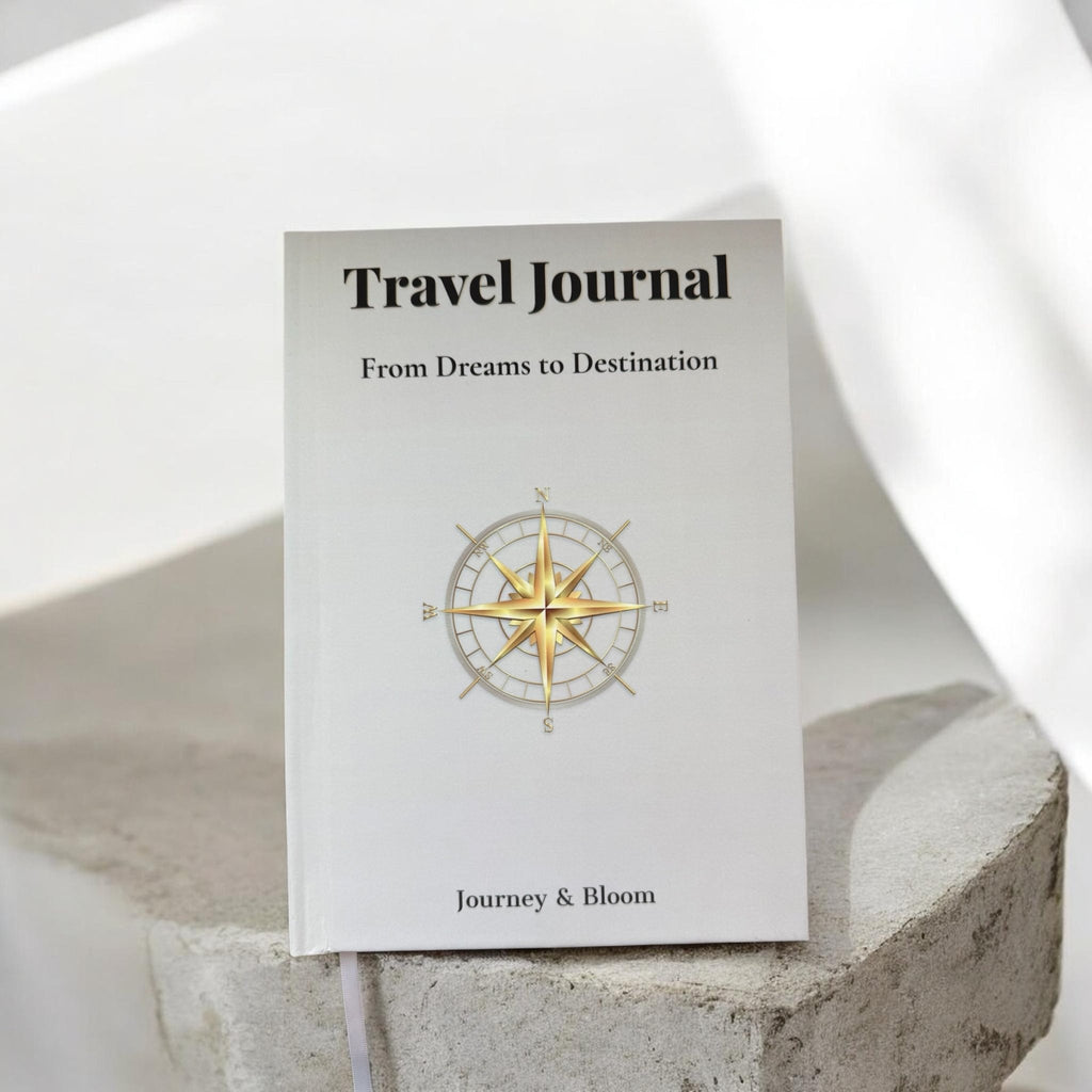 Travel Planner & Journal Set | Complete Travel System Travel Journal by Journey & Bloom UK