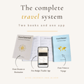 Travel Planner & Journal Set | Complete Travel System Travel Journal by Journey & Bloom UK