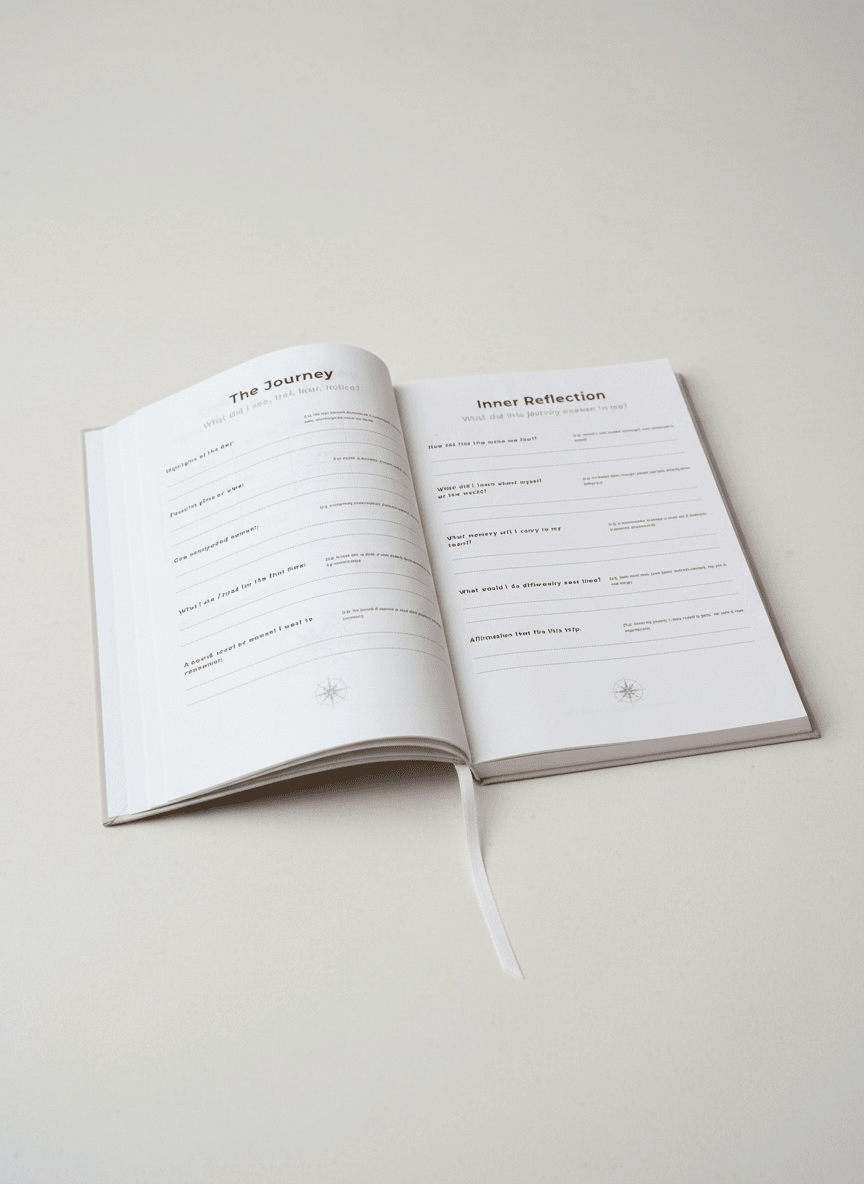 Travel Planner & Journal Set | Complete Travel System Travel Journal by Journey & Bloom UK