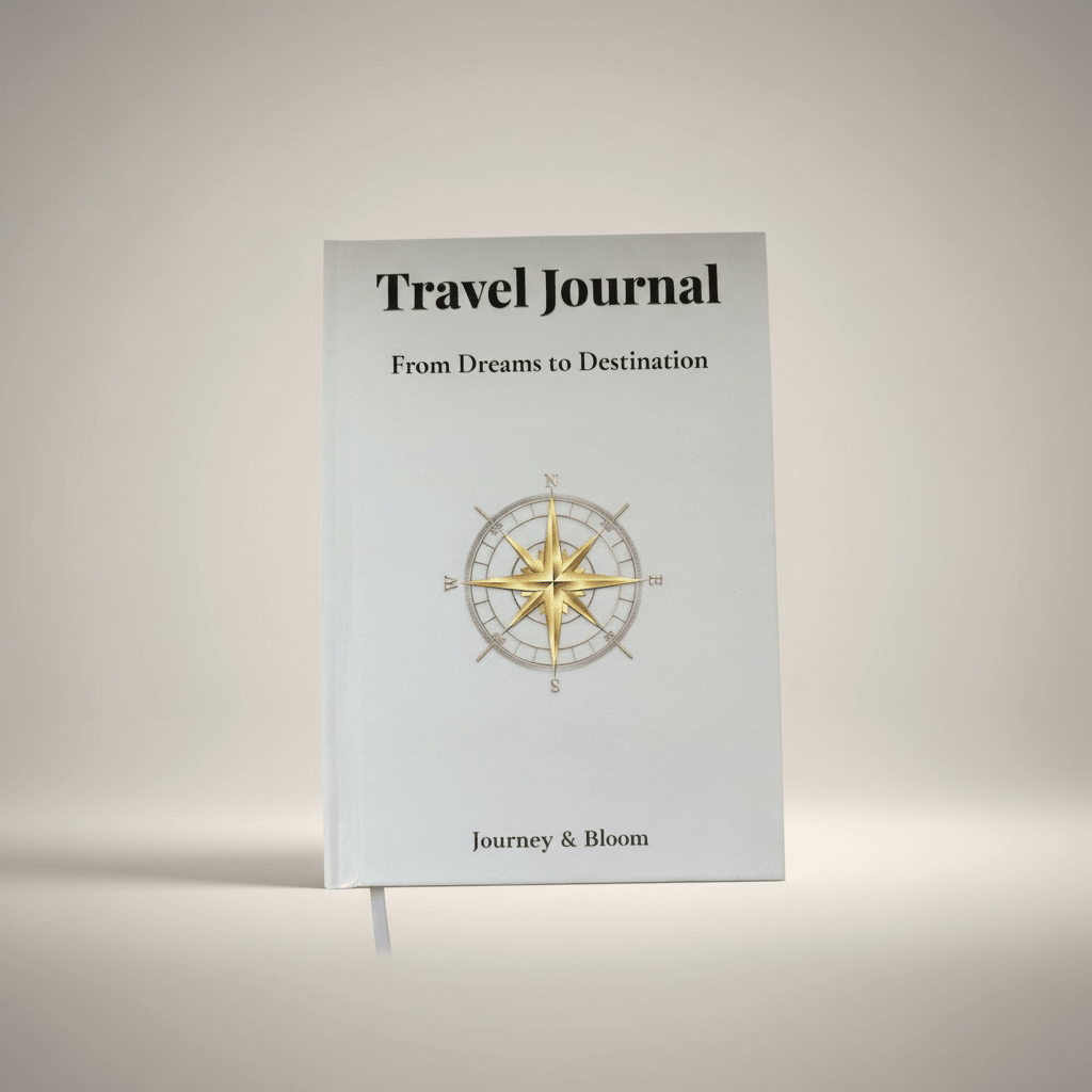 Travel Planner & Journal Set | Complete Travel System Travel Journal by Journey & Bloom UK