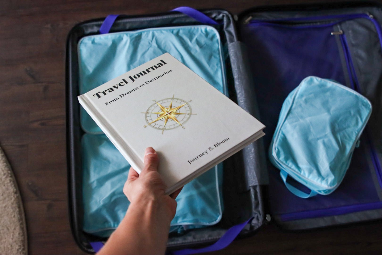 Travel Planner & Journal Set | Complete Travel System Travel Journal by Journey & Bloom UK