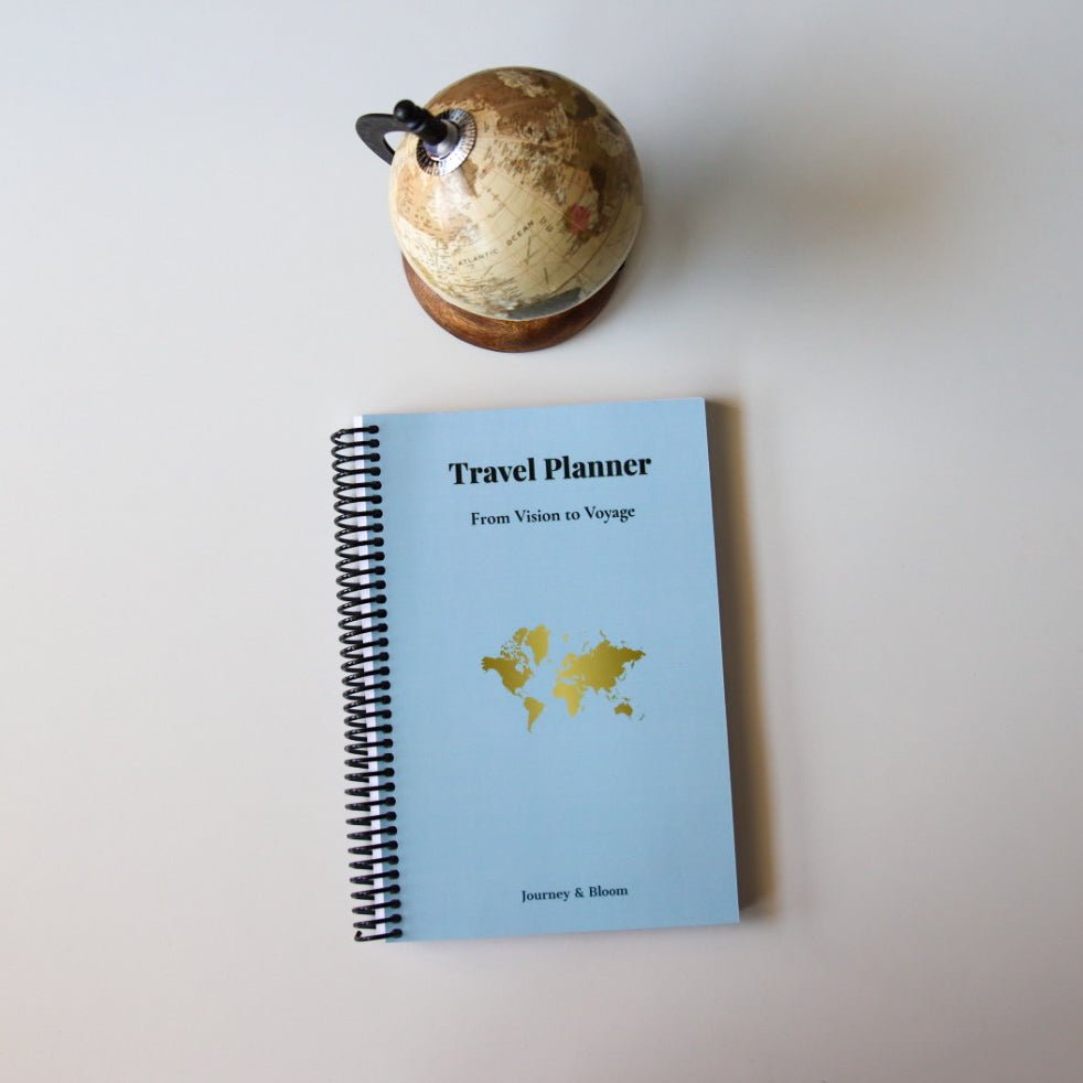 Travel Planner & Journal Set | Complete Travel System – Journey & Bloom Travel Journal by Journey & Bloom UK