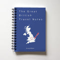 UK Travel Notebook & Journal | Great British Travel Notes Travel Journal by Journey & Bloom UK