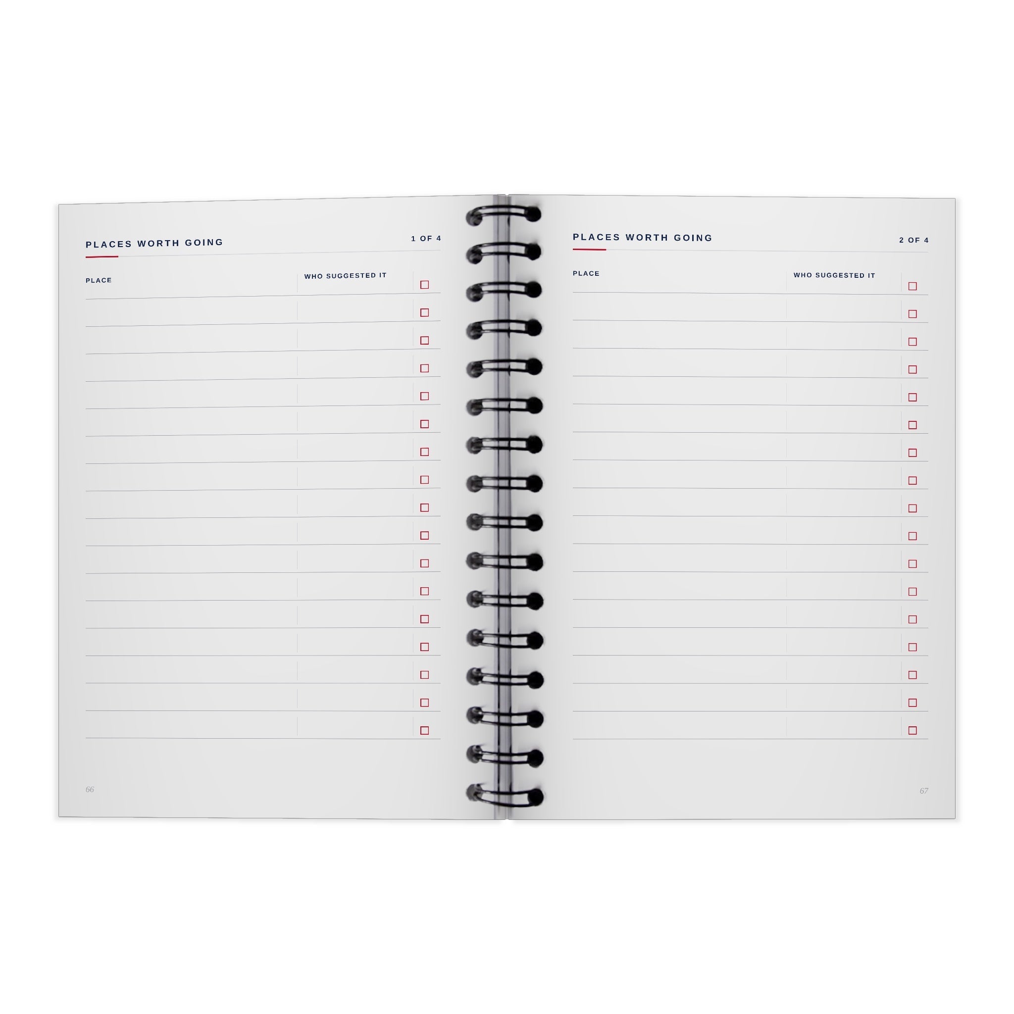 UK Travel Notebook & Journal | Great British Travel Notes Travel Journal by Journey & Bloom UK