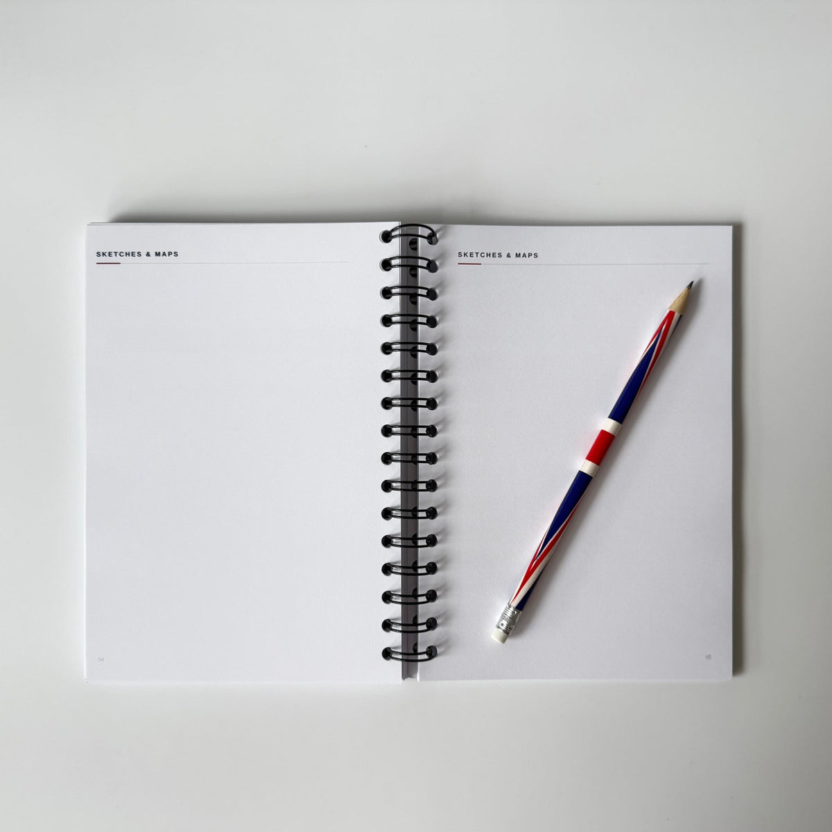 UK Travel Notebook & Journal | Great British Travel Notes Travel Journal by Journey & Bloom UK