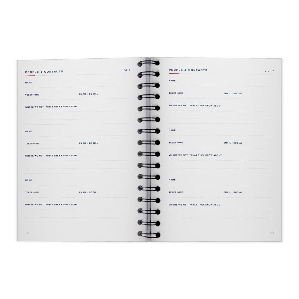 UK Travel Notebook & Journal | Great British Travel Notes Travel Journal by Journey & Bloom UK