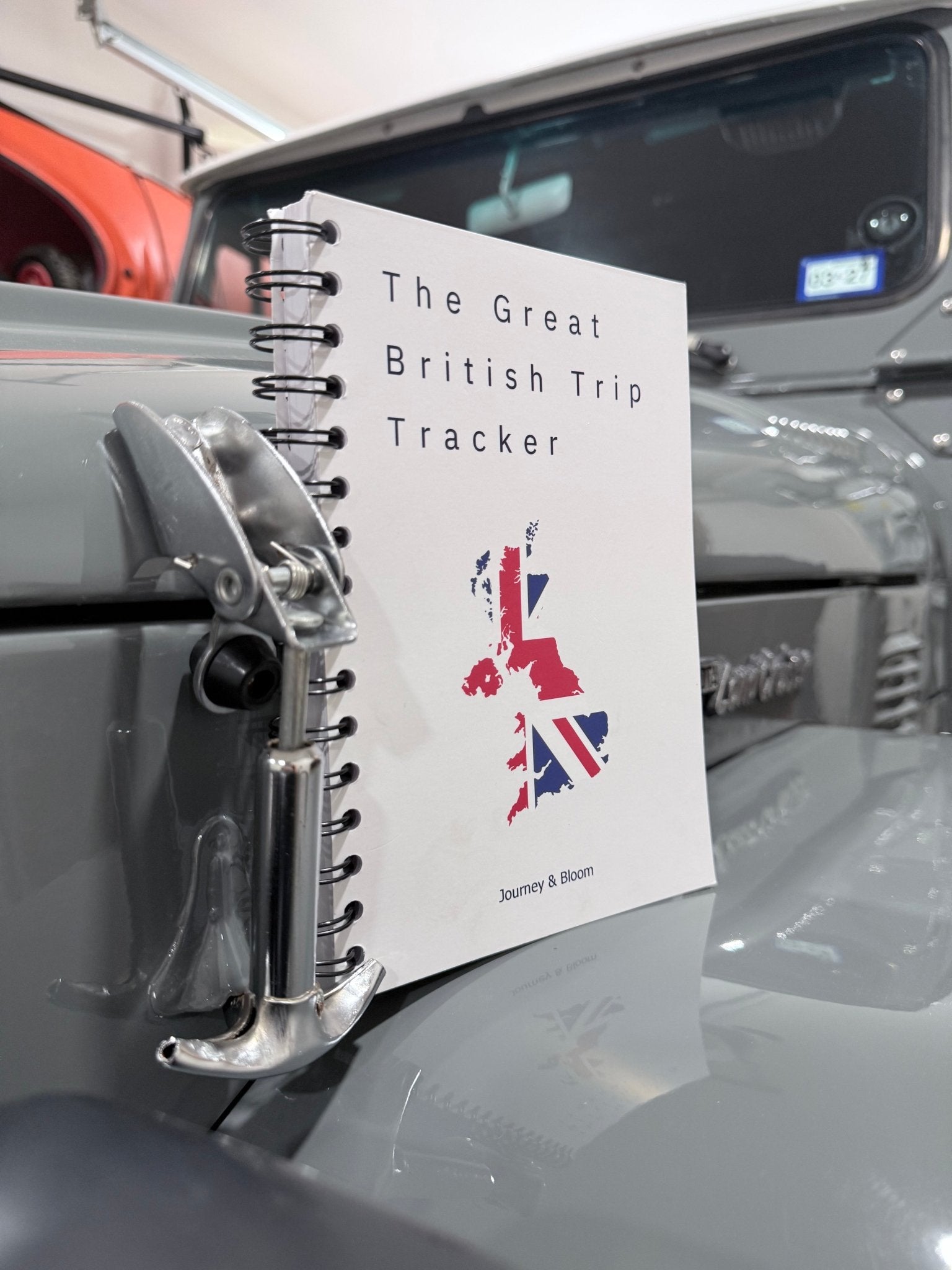 UK Travel Planner & Staycation Journal | Great British Trip Tracker Travel Journal by Journey & Bloom UK