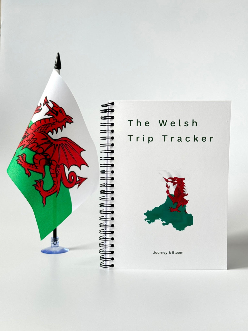 Welsh Trip Tracker | Wales Travel Planner & Adventure Journal Travel Journal by Journey & Bloom UK