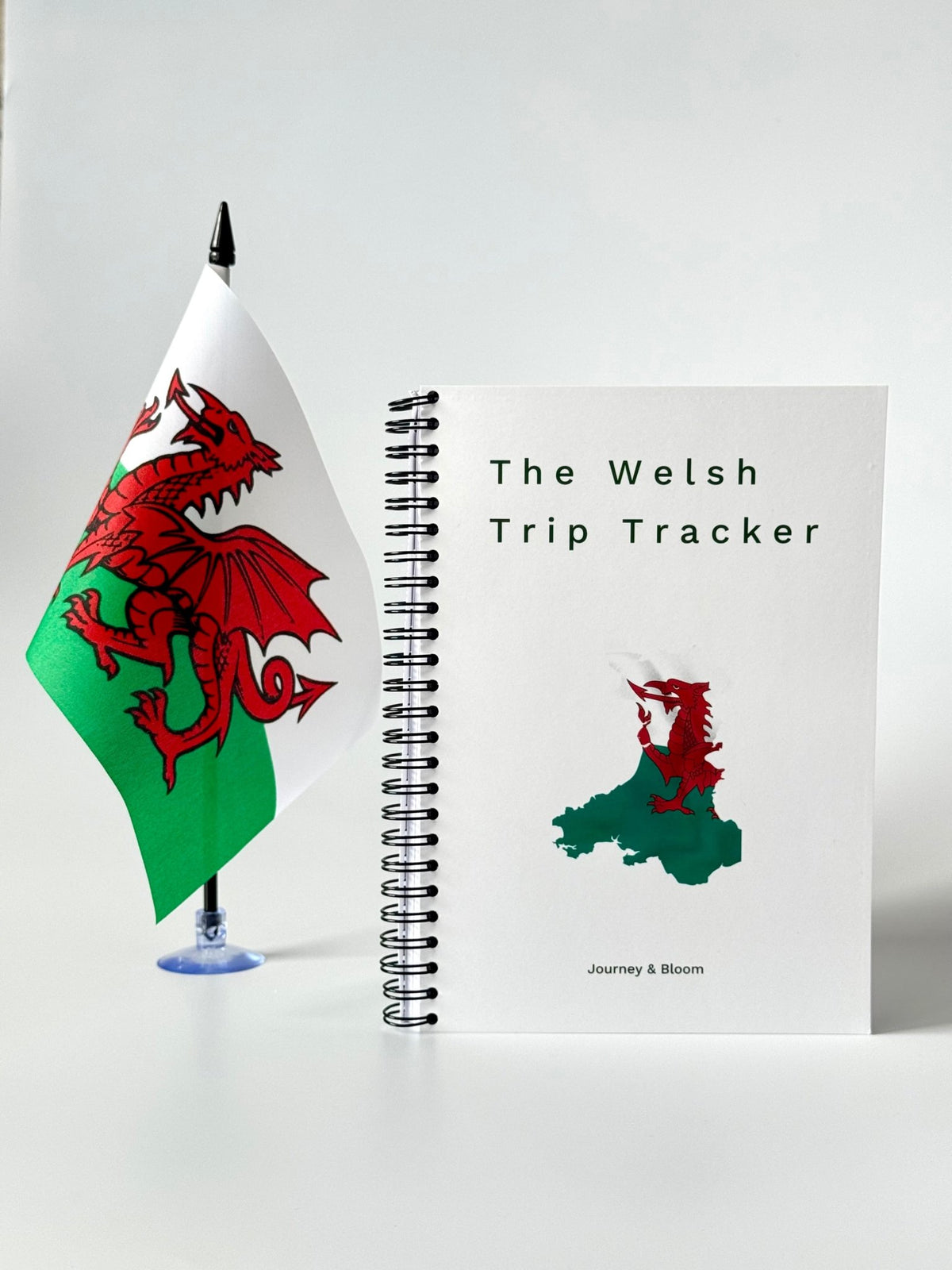 Welsh Trip Tracker | Wales Travel Planner & Adventure Journal Travel Journal by Journey & Bloom UK